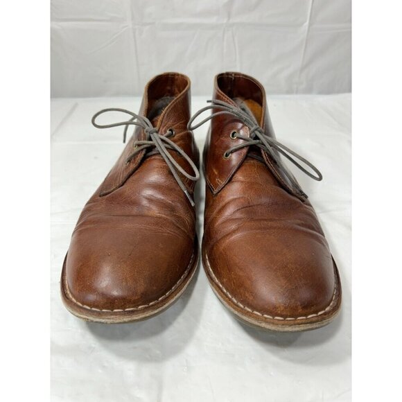 Franco Fortini Dade Brown Leather Chukka Boot Men's Size 10 M - Picture 5 of 12